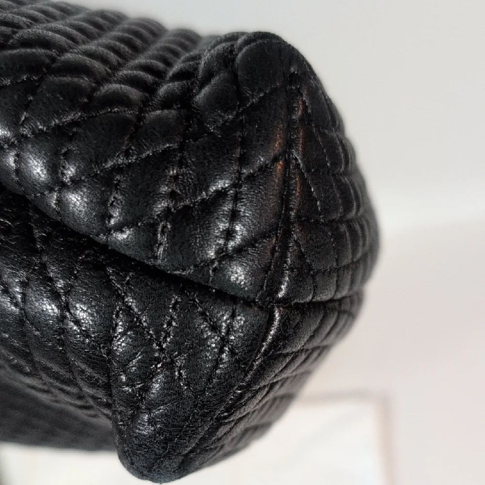 Bally Quilted Top Handle Bag and Wallet